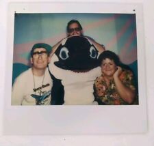 Vintage 1980s Found Photograph Polaroid Photo Florida Vacation Family Character picture