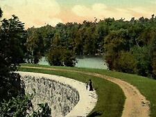 Vintage Postcard Dam at Jones Falls Rideau Lakes Waterfall Park Ontario Canada  picture
