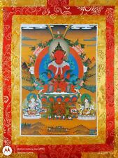 Tibetan Buddhist Thangka Print Deity Sacred Amitaba, Buddha Of Infinite Life picture