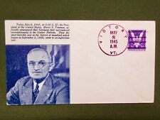 1945 Harry Truman / Victory May 8, 1945 First Day Cover. picture