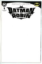 Batman and Robin #1   |   Cover  D  |  Blank Card Stock Variant  |  NM  NEW picture