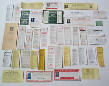 Lot of 40 Old Vintage 1920's Dr. Blumers Lincoln Chemical Health & Beauty LABELS picture