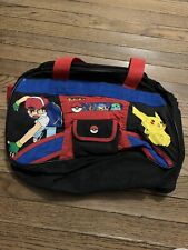 Pokemon Nintendo Duffle Bag  Gotta Catch Em All Vintage 1999 picture