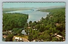 Highland Lake ME-Maine, Aerial View c1974 Vintage Souvenir Postcard picture