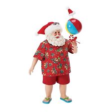 Clothtique Possible Dreams 'On the Ball' NEW 2023 Santa Figure 6012188 picture