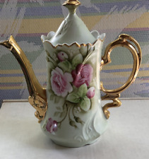 Lefton China Handpainted Heritage Rose Tea Pot w/Lid picture