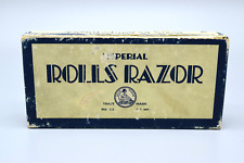 Vintage Imperial Rolls Razor with Original Box, Made in London, England, 1936 picture