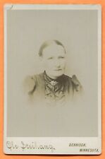Dennison, MN, Portrait of a Young Woman, by Steihaug, circa 1890s  picture