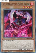 YuGiOh Aiza the Dragoness of Deranged Devotion LEDE-EN088 Common 1st Edition picture