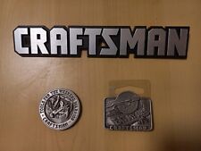 Vintage Craftsman Pewter Magnet  (2) USA picture