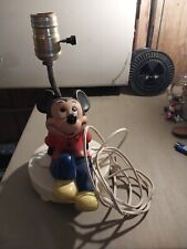 Vintage Walt Disney Baby's Table Lamp Night Light - Works - Ca 1980's - e vh picture