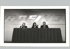 Reps Al Swift Maria Cantwell Richard Gephardt @ BOEING Everett 1993 Press Photo picture