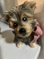 vintage ceramic dog figurine 7.5 Inches tall. picture