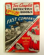 Two Complete Detective Books Pulp Sep 1939 #3 GD- 1.8 picture