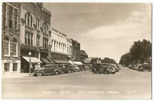 Holdrege Nebraska NE ~ West Avenue Street Scene RPPC Real Photo 1940's picture