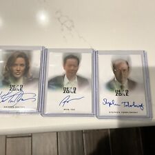 dead zone autograph cards Lot Three Cards picture