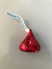 Vintage 1989 Hersey’s Kisses Red Foil Brooch Pin Hallmark Christmas Valentines picture