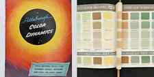1947 vintage PITTSBURGH PAINTS COLOR DYNAMICS sales ad book plate glass company picture