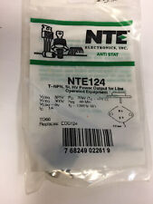 NTE 124 	 TRANS NPN 300V 1A TO66 NOS picture
