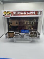 Funko Pop 2 Pack WWE ROCK and MANKIND Vinyl Figures Walmart Exclusive picture