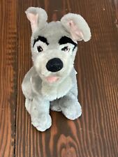 Disney Store Tramp of Lady & the Tramp Dog Mutt Gray Stuffed Animal Plush Toy picture