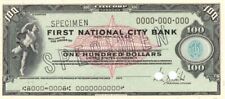 First National City Bank - Various Denominations - American Bank Note Company Sp picture