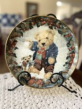 Franklin Mint “Teddy’s Winter Fun” LA7430 by Sarah Bengry Limited Edition Plate picture