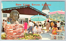 c1960s Alpine Village Torrance California Vintage Postcard picture