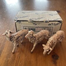 Fontanini Heirloom 7.5” Collection Three White Sheep 52899 picture