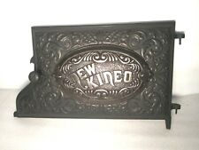 Beautiful Antique New Kineo Cast Iron Wood Stove Oven Door Clean  picture