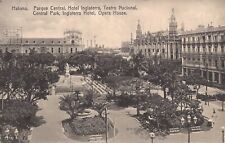 Habana / Havana - Parque Central, Hotel Inglaterra, Teatro National picture