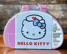 Hello Kitty 41 Piece First Aid Kit Collectible Tin Sanrio 2013 New Sealed picture
