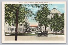 Postcard Orange Court Apartment Hotel Orlando Florida picture
