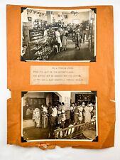 Vintage 1950s China Photograph Missionary Taken Shoppers in Chinese Store Hanfu picture