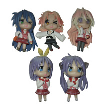 5 Lucky Star Petit Figures Anime Set Lot picture