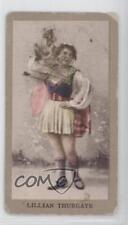 1880s Sweet Caporal Actresses Tobacco N210 Blank Back Lillian Thurgate 0l1 picture