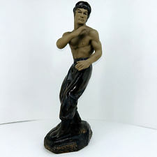 VTG Collectible Bruce Lee Ceramic Figurine Statue Handcrafted 10
