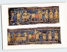 Postcard The Mosaic Standard From Ur The British Museum London England picture