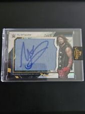 2020 WWE Topps Fully Loaded WrestleMania AJ Styles Mat Relic Auto Autograph /199 picture
