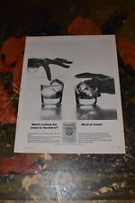 Vintage 1963 Teacher's Scotch Whisky Print Ad. picture
