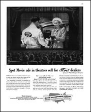 1948 Movie Theater Screen Movie Advertising Bureau vintage photo print ad adL25 picture