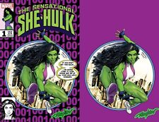 THE SENSATIONAL SHE-HULK #1 Mike Mayhew Studio Variant Cover A & B Gamma Glow picture