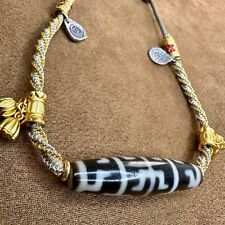 Tibetan Dzi Necklace 