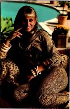 Britt Ekland Famous Swedish Actress & Model Photo Vintage Chrome Postcard B3 picture