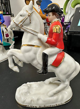 Wien Austria Porcelain Spanische Hofreitschule Spanish Horse And Rider Figurine picture