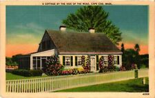 Vintage Postcard- COTTAGE, CAPE COD, MA. picture