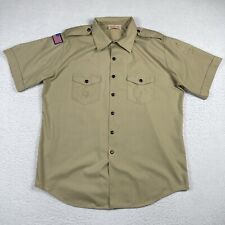 Boy Scouts Of America Shirt Mens XL Vintage BSA Scouting Made In USA American picture