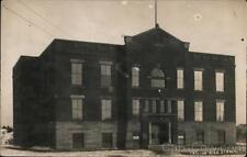 1915 RPPC Carlton High School,MN Minnesota Real Photo Post Card 1c stamp Vintage picture