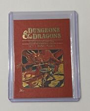 Dungeons & Dragons Gold Plated Limited Artist Signed “Set 1” Trading Card 1/1 picture