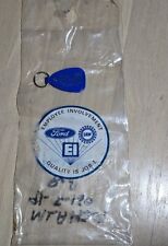 VTG Campbell FORD Dave Powers Bristol Tennessee FORD Auto Car Dealer Keyring Bag picture